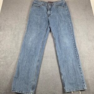 Lee Relaxed Fit Straight Leg‎ Jeans Mens 36x34 Blue Good Medium Wash Cotton